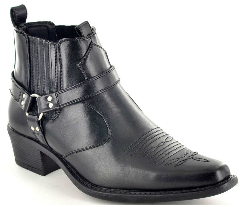 Mens cowboy biker boots online